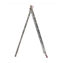 Escada de Alumínio Extensiva Tesoura 16 Degraus 2.41m ESC0617 BOTAFOGO