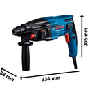 Martelete Perfurador Rompedor SDS-PLUS 720W 2.3kg com Maleta GBH 220 BOSCH
