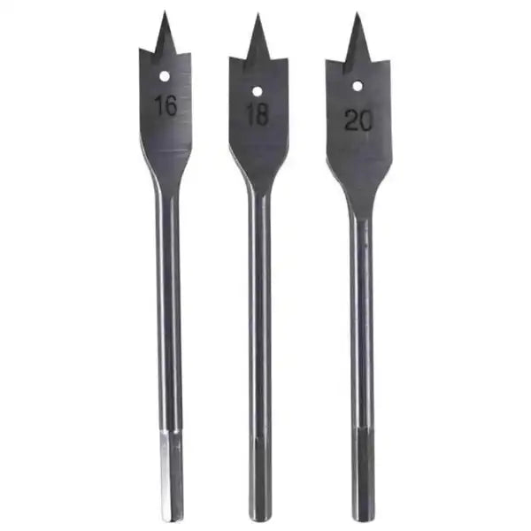 Jogo de Brocas Chatas para Madeira Kit com 6 Peças 7040555 SPARTA