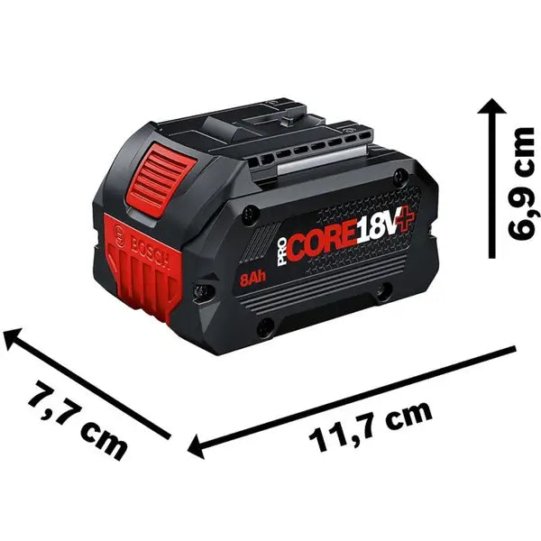 Bateria 18V 8Ah GBA Li-On Plus Procore BOSCH