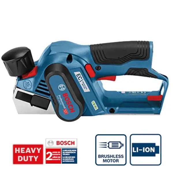 Plaina 12V GHO 12V-20 s/ Bateria e Carregador BOSCH