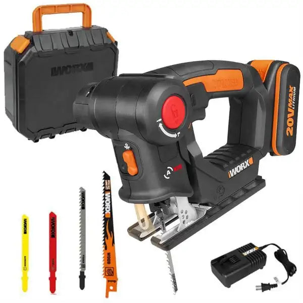 Serra Multiuso Tico-Tico Sabre Bateria 20V MAX Bivolt WX550 WORX